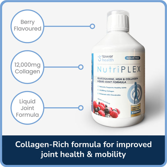 Nutriplex Liquid (500ml) - Berry Flavoured Collagen Rich Complex