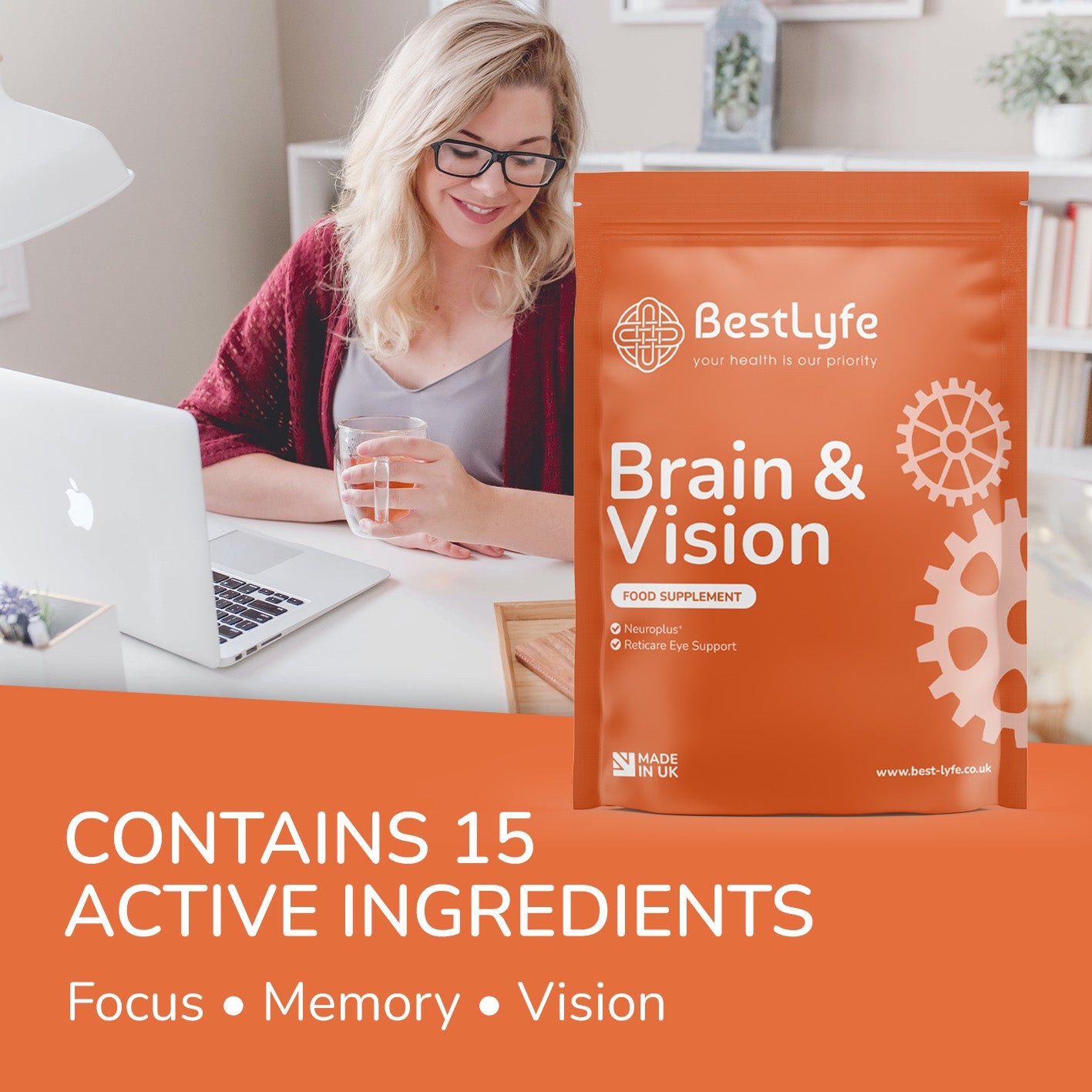Brain and Vision - Supplements for Clarity and Focus