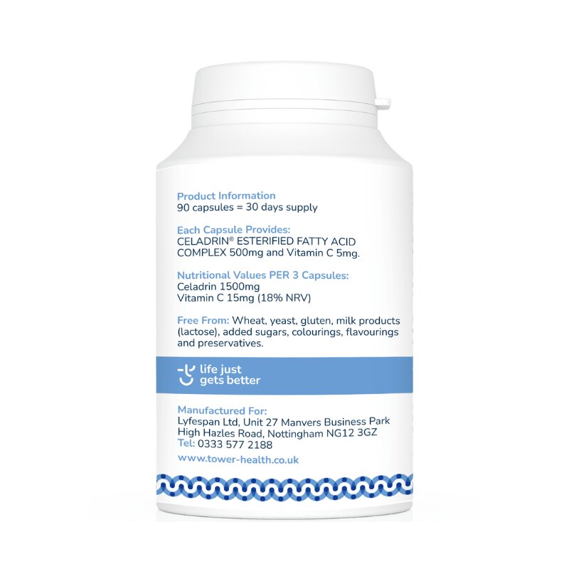 500mg Celadrin Plus - 90 Capsules