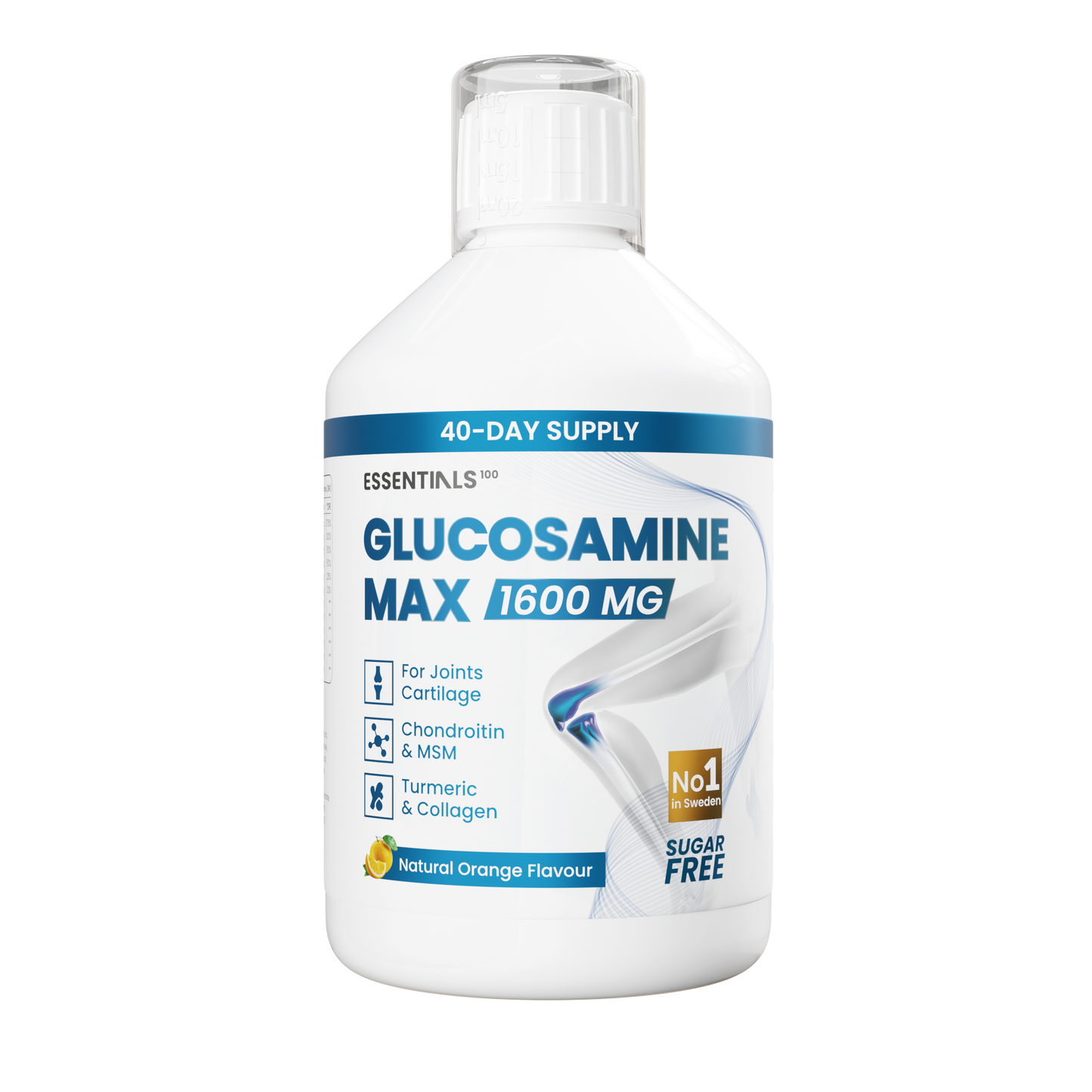 Glucosamine Max 1600mg Liquid Supplement - 500ml